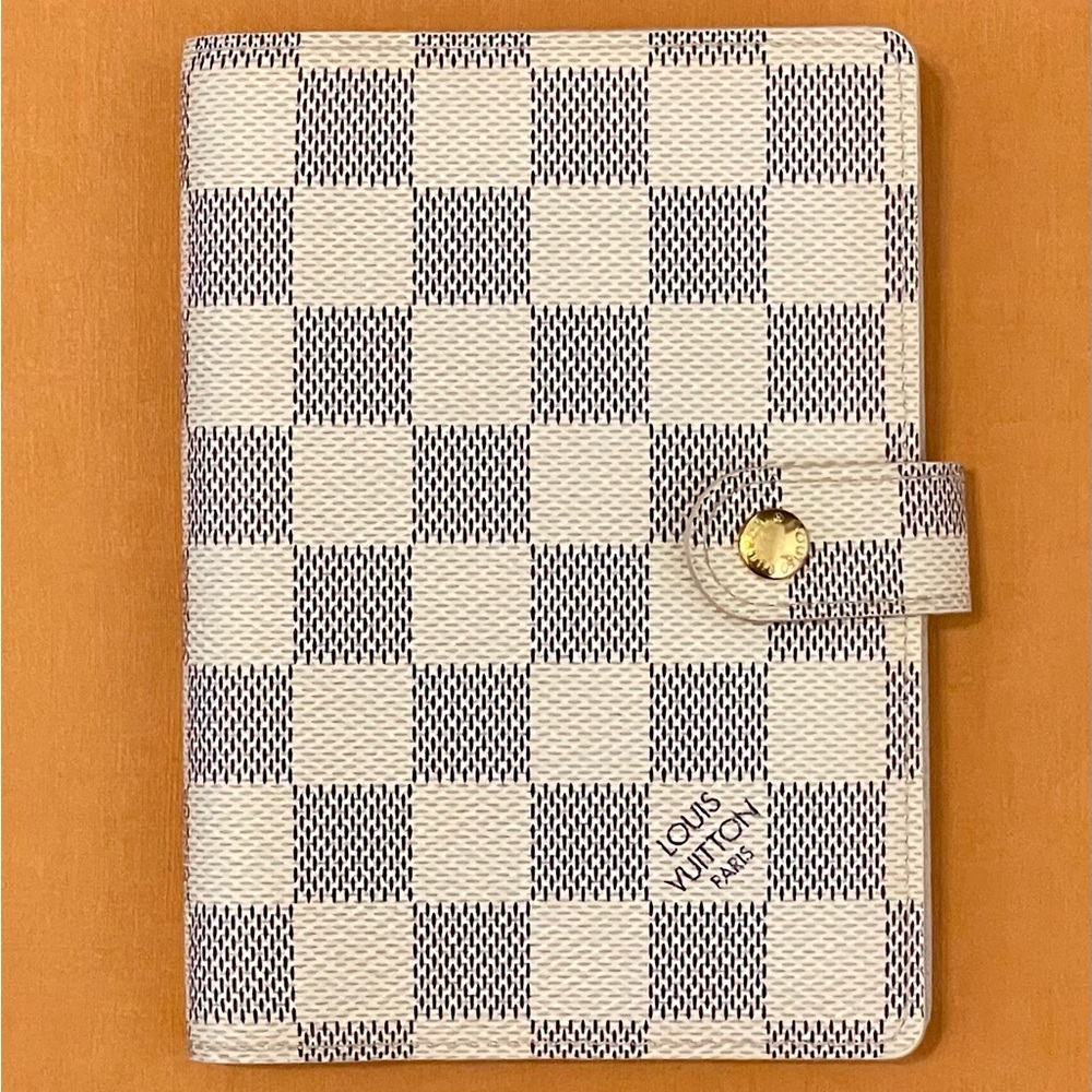 Louis Vuitton agenda pm in damier Azur